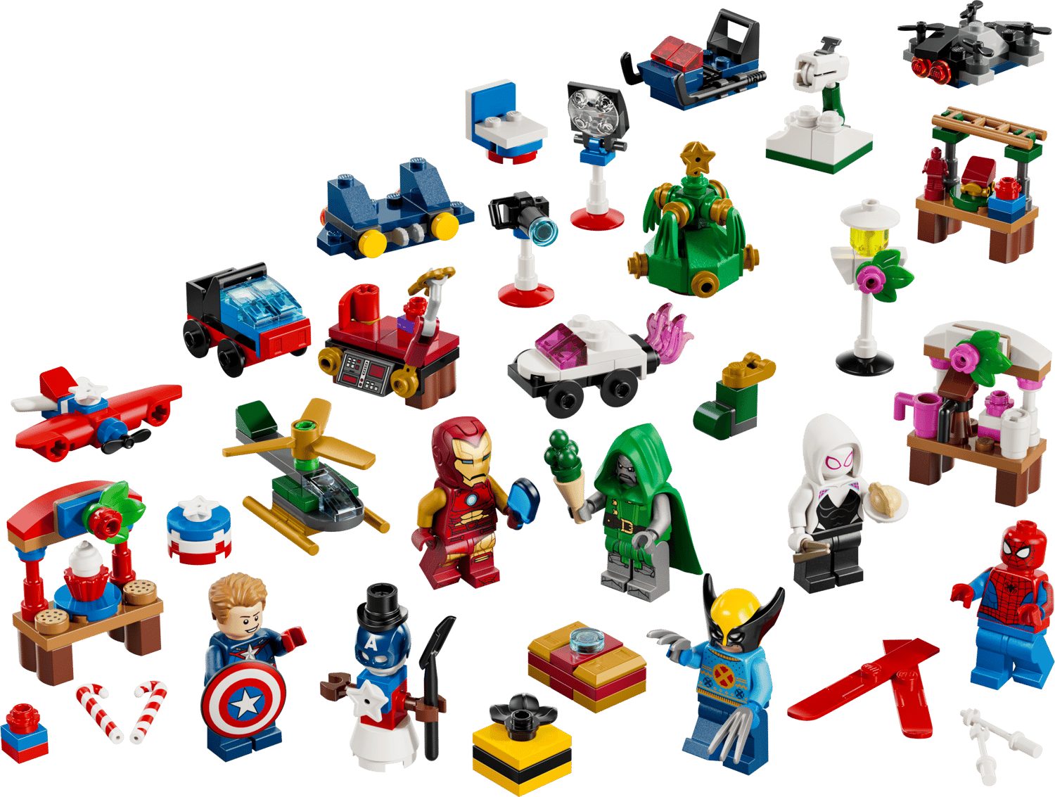 LEGO® Marvel 76340 Adventskalender 2026 Spielbausteine, (Set, 317 St., Set)