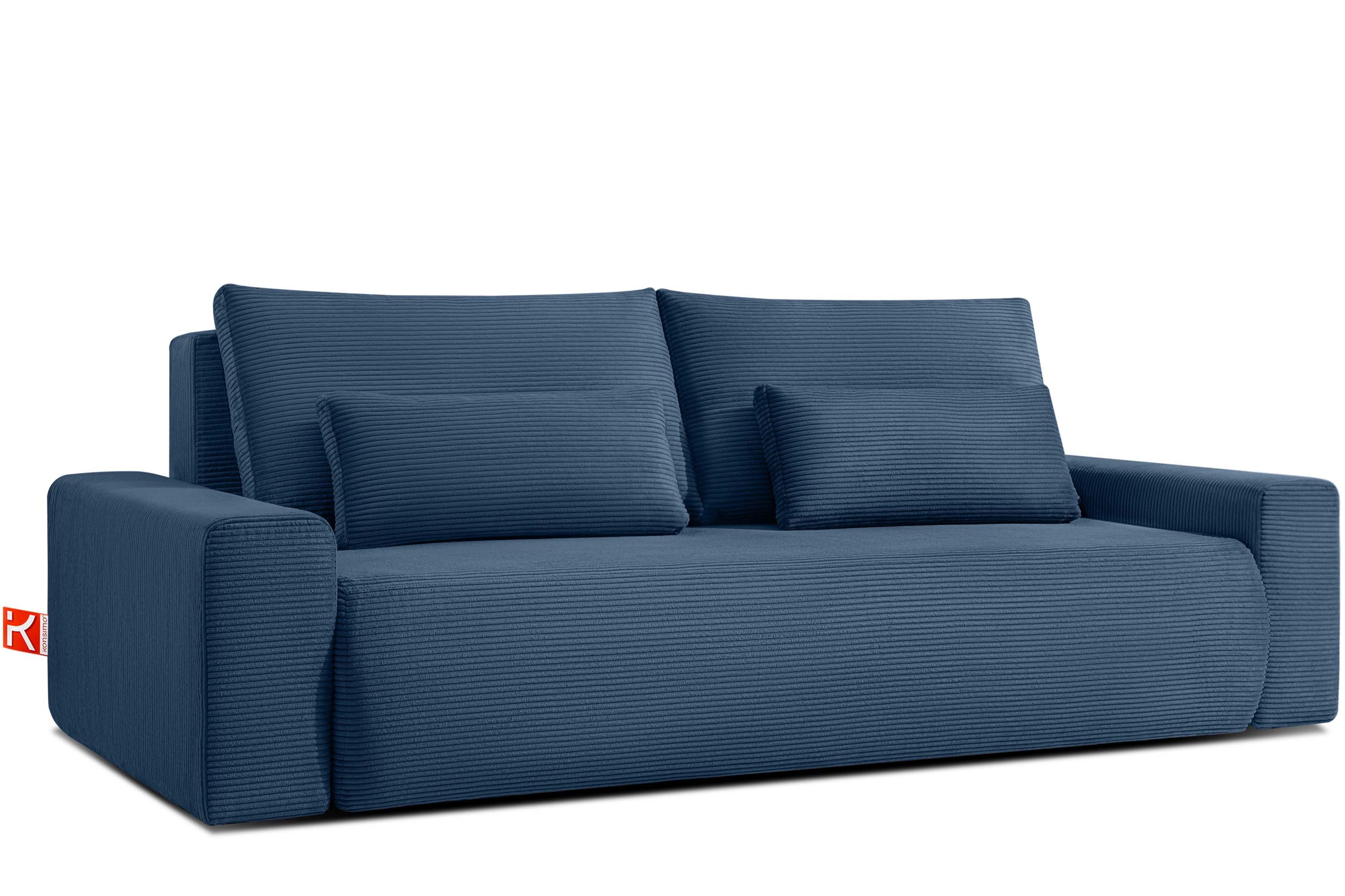 KONSIMO® 3-Sitzer MOLLIS Schlafsofa, Einzelsofa, mit günstig online kaufen