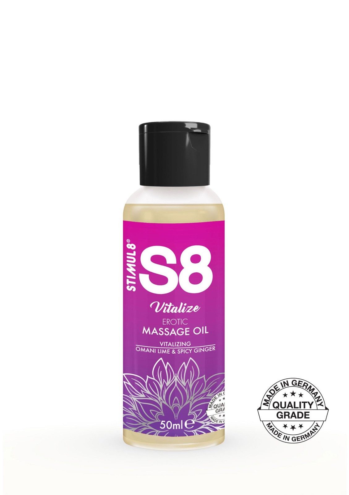 Gleit- & Massageöl 50 ml - Stimul8 S8 - S8 Massage Oil 50ml - -