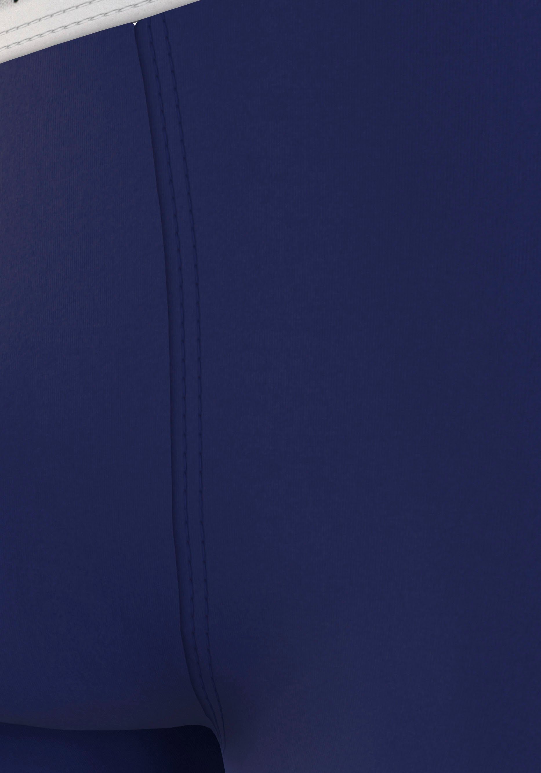 Ink/ Tommy 3P Blue PRINT Iris 3er-Pack) Underwear (Packung, TRUNK Hilfiger Logoschriftzug Trunk mit Blue