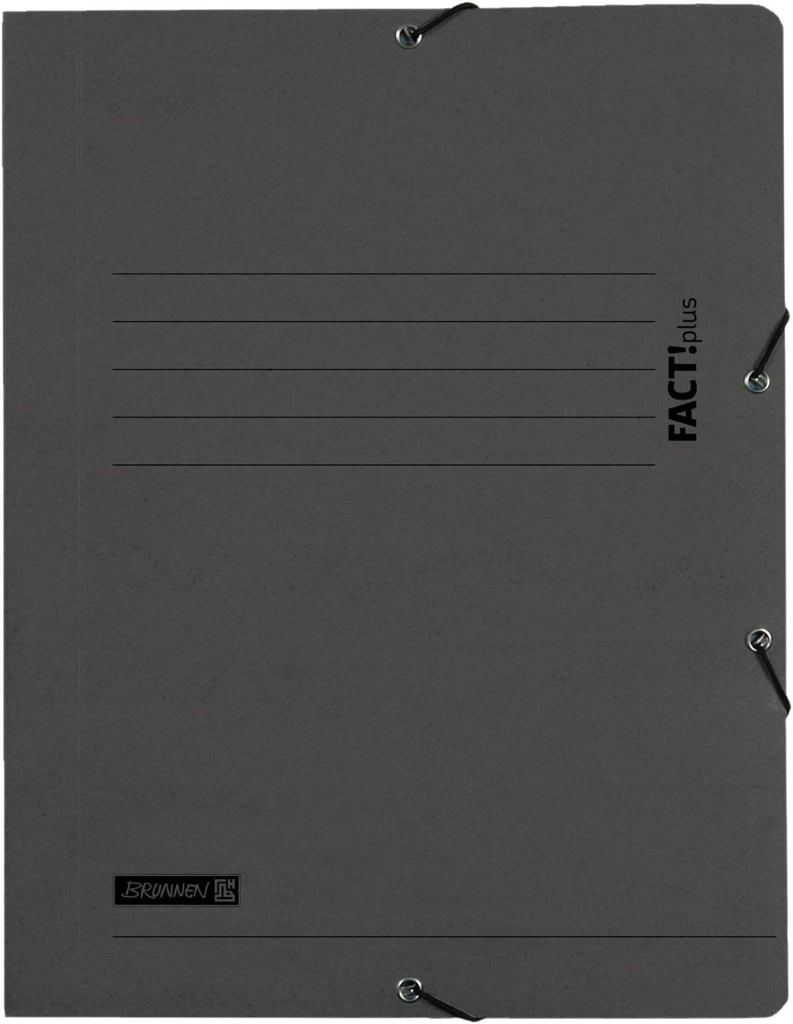 BRUNNEN Organisationsmappe BRUNNEN Sammelmappe A4 FACT! A4 schwarzummizug 102015490