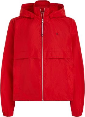 Tommy Hilfiger Windbreaker TRANSITIONAL HOODED WINDBREAKER mit Logostickerei