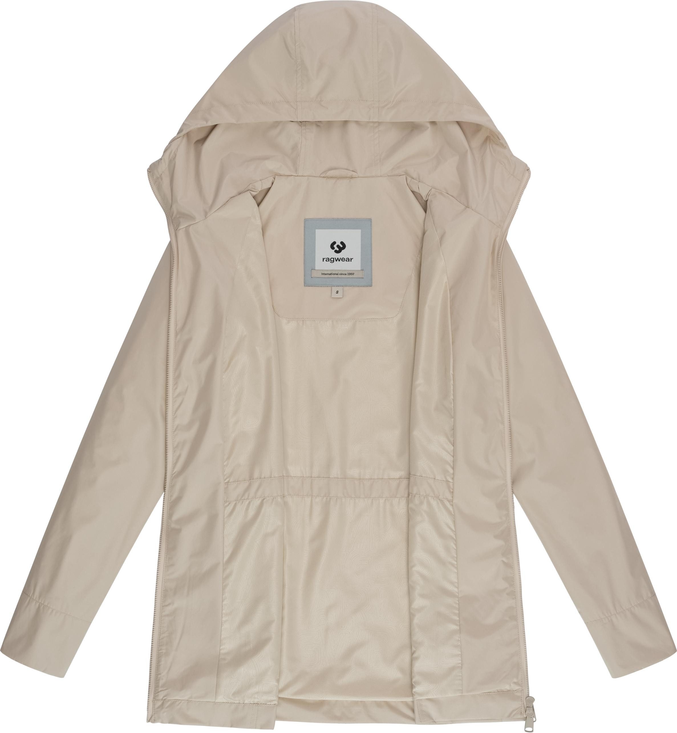 Ragwear Funktionsjacke Monadetta A Wasserdichte und atmungsaktive Übergangsjacke mit Kapuze – Bild 5 von 5