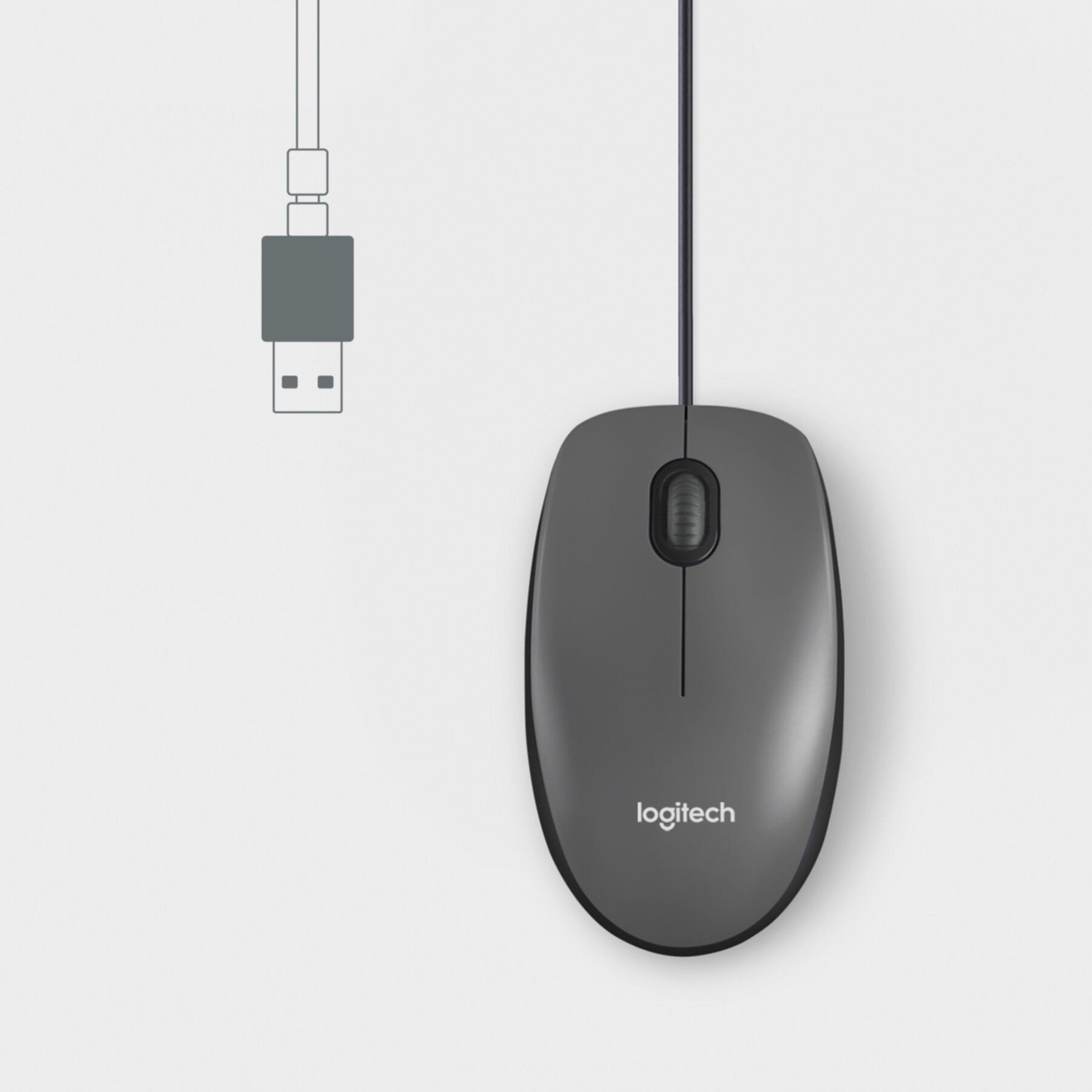 Logitech M100 Maus