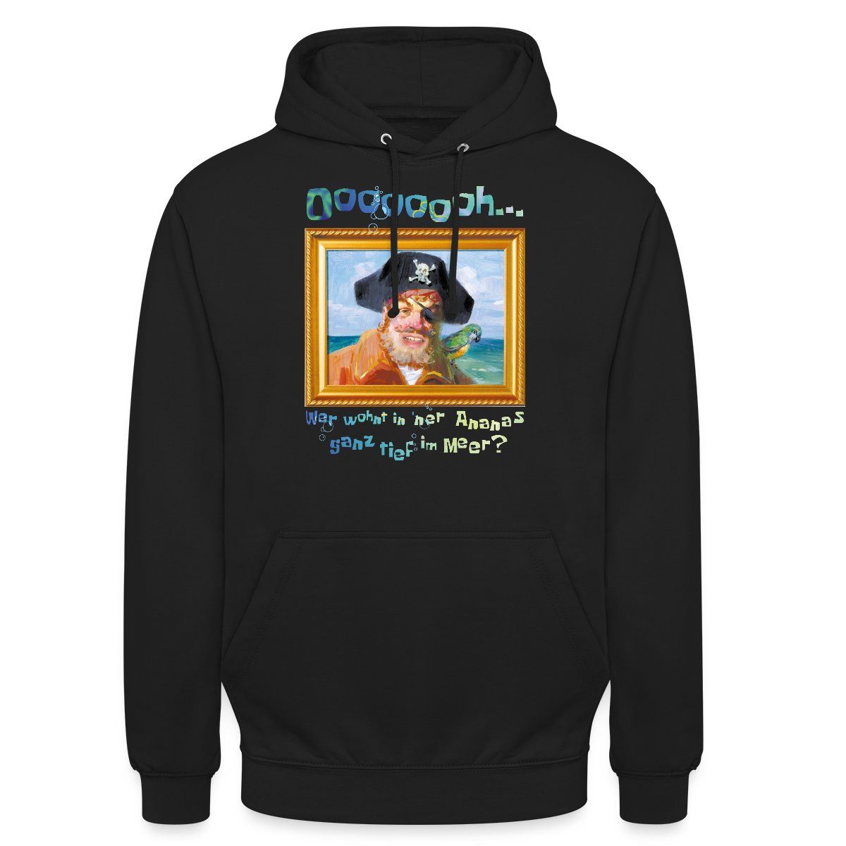 Hoodie SpongeBob Schwammkopf Painty Pirat Unisex Hoodie