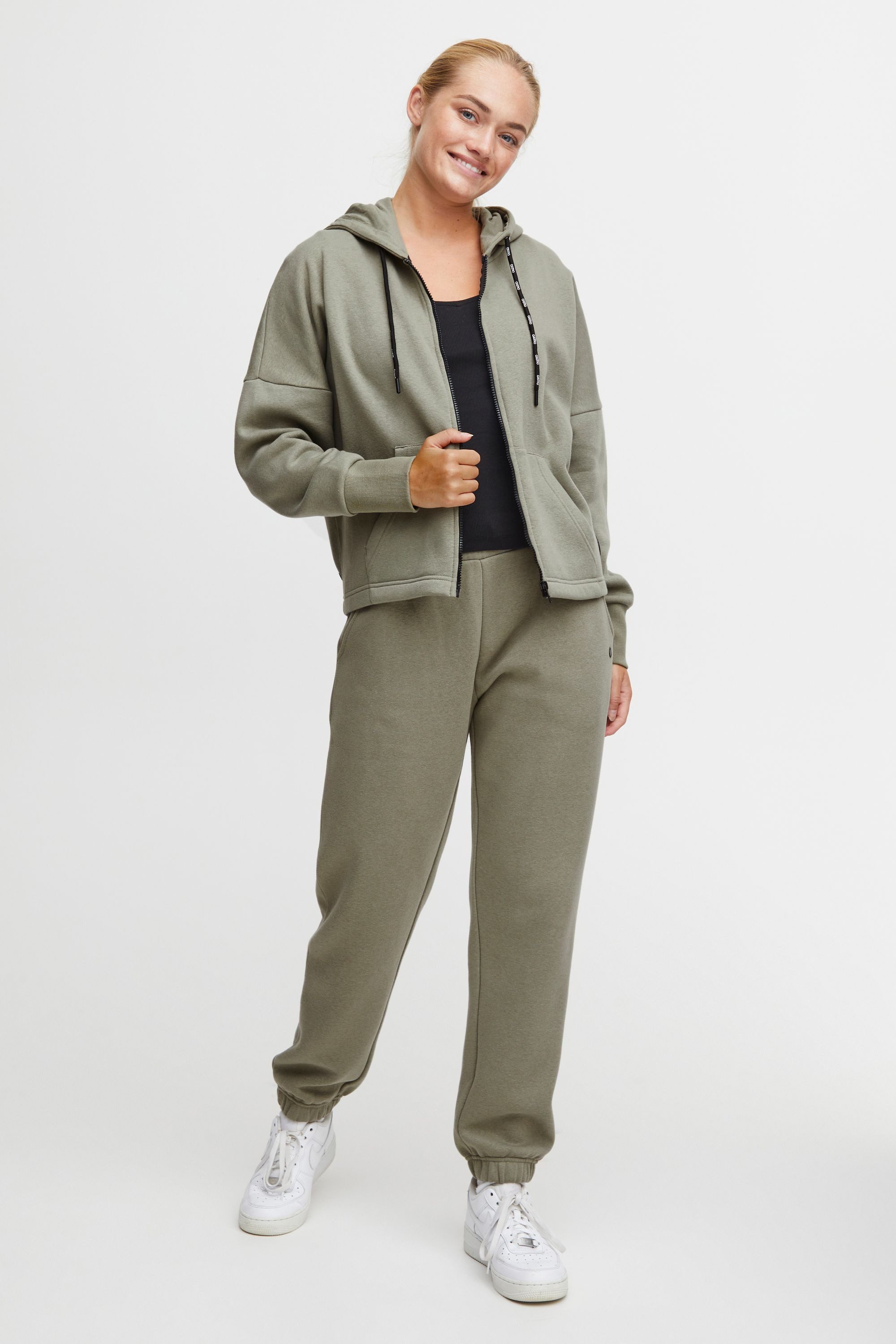 OXMO Sweatjacke OXSanice Modischer Pullover günstig online kaufen