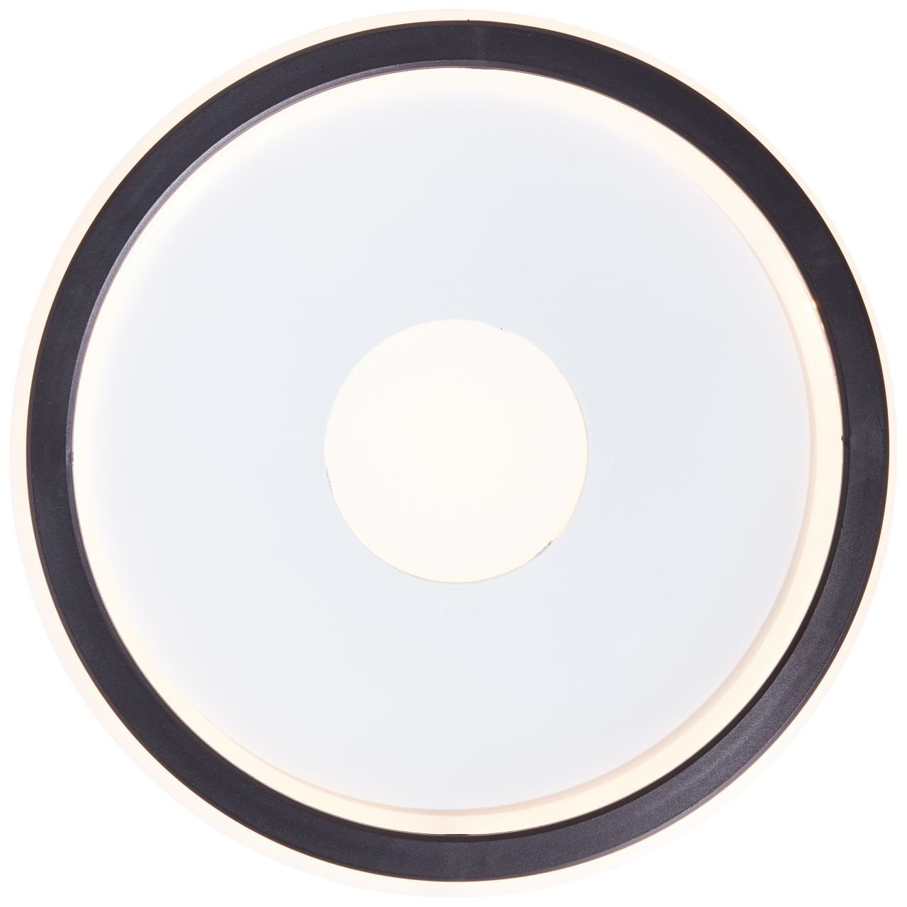 Brilliant Deckenleuchte Vegas, LED fest integriert, Warmweiß, Ø 30cm - 2900 Lumen, 3000 Kelvin, warmweiß in 3 Stufen dimmbar