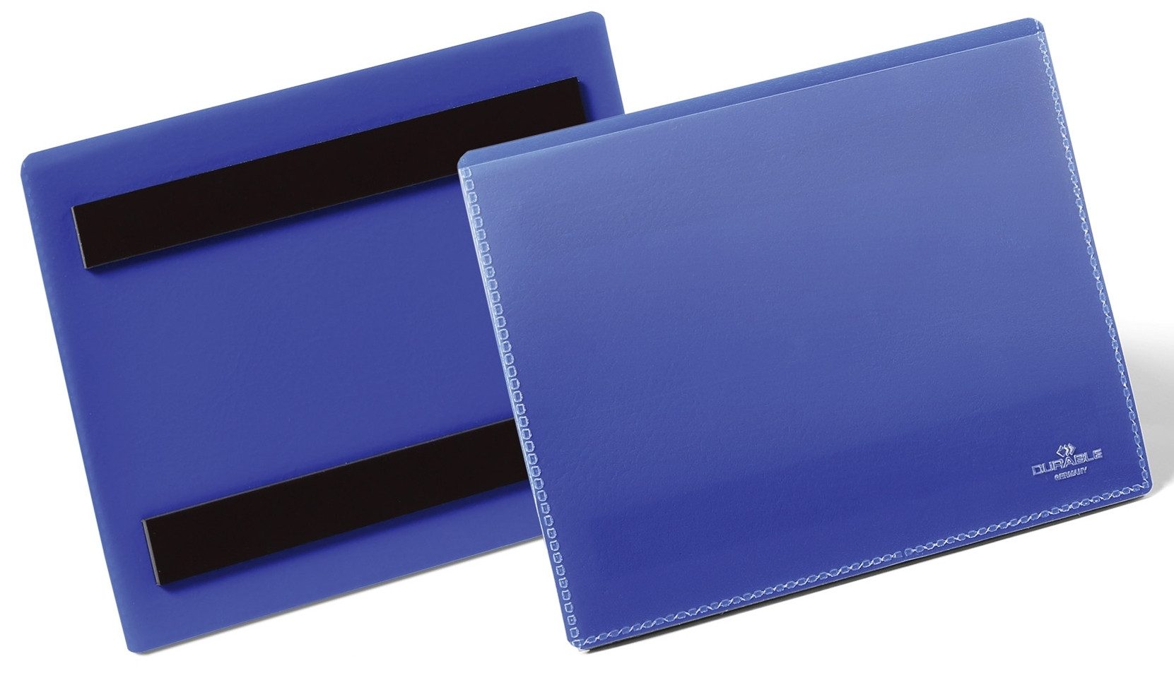 Fächermappe Kennzeichnungstasche magnetisch A6 quer blau VE=50 Stück