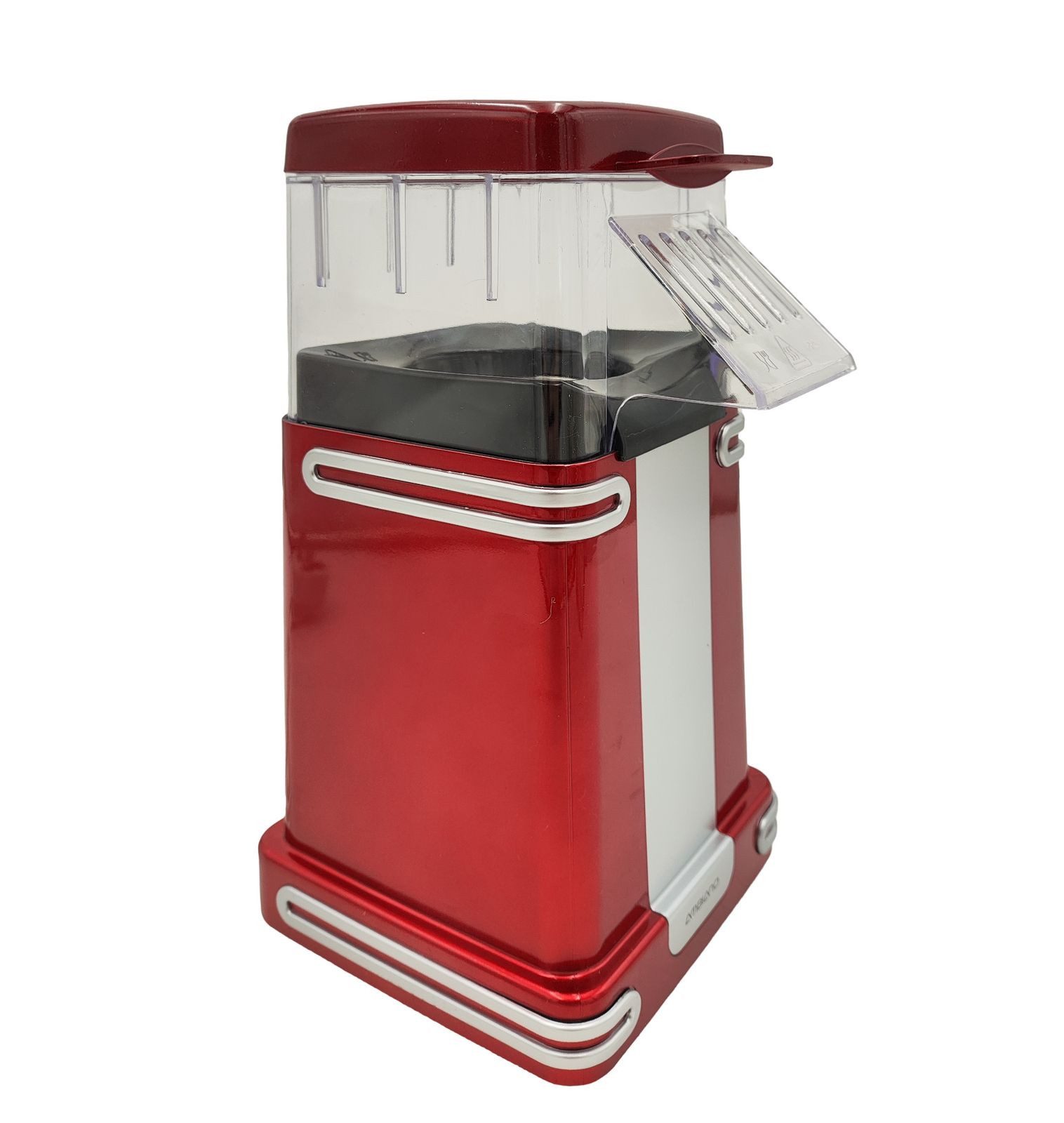 BURI Popcornmaschine Popcornmaschine rot Popcornautomat Heißluft Popcorn Maker 900W Popcorn – Bild 2 von 5