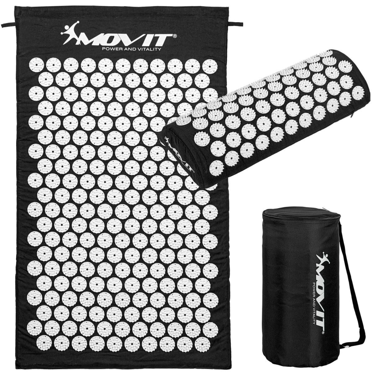 MOVIT Akupressurmatte Akupressur-Set Akupressurmatte inkl. Kissen