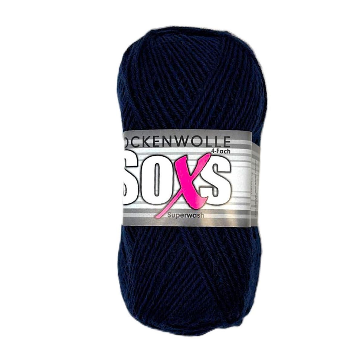 Gründl Sockenwolle Soxs Superwash 4 oder 6 fach Häkelwolle, 130 m (150g für Socken bis Gr. 46, 1 Knäuel), superwash, strapazierfähig, weich