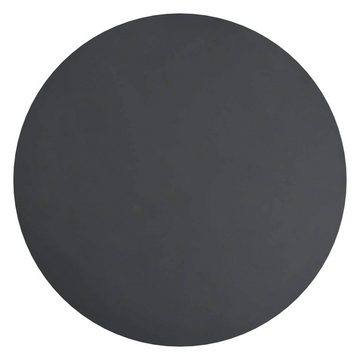 vidaXL Beistelltisch Beistelltisch Schwarz 48 cm MDF und Eisen (1-St)