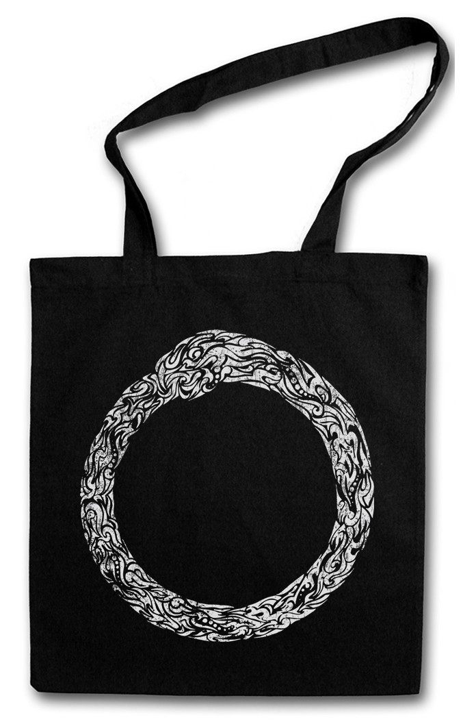 Beuteltasche Norse Midgard Snake I Stofftasche Schlange Vikings Walhalla Raben Odin