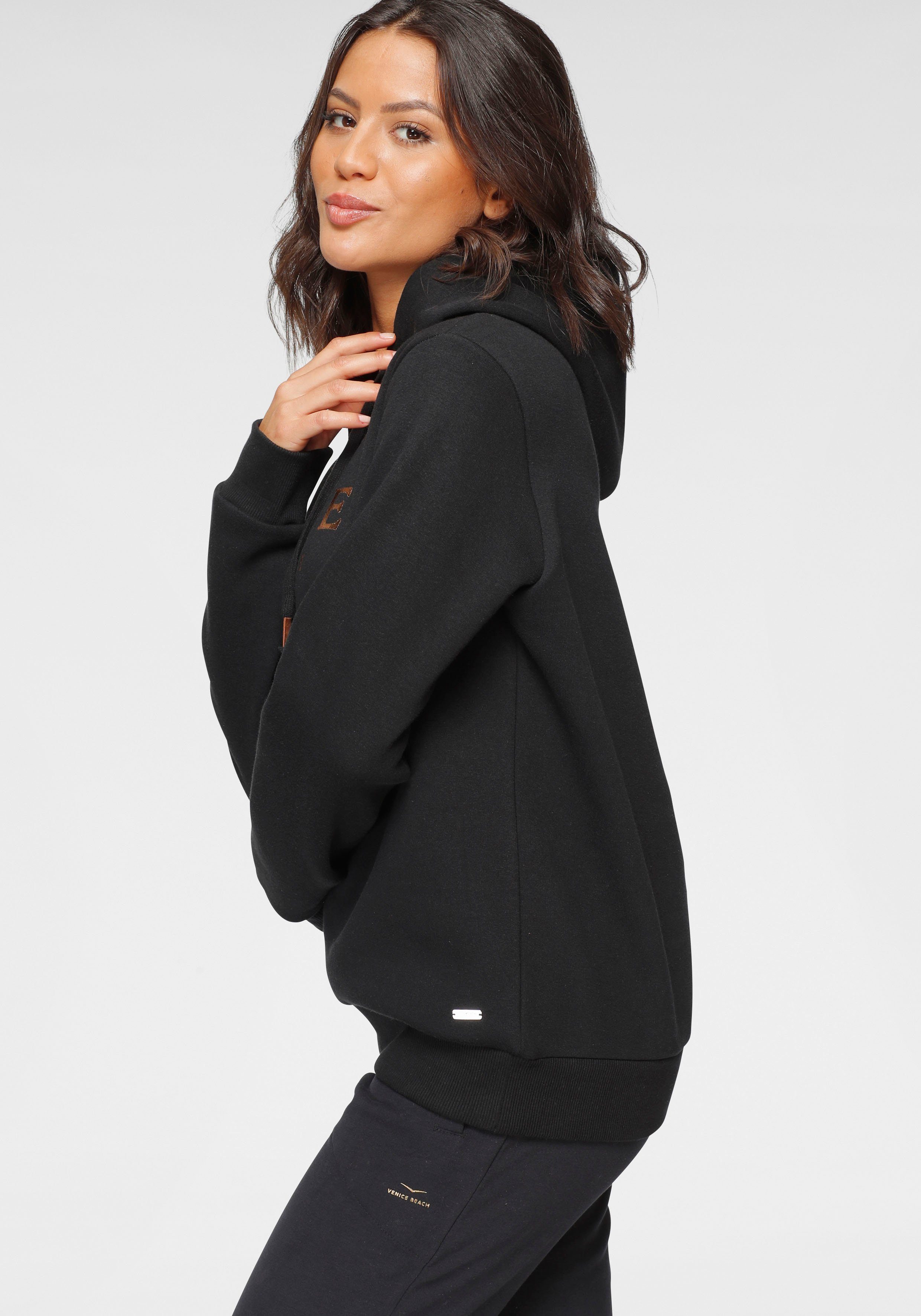 Buffalo Kapuzensweatshirt mit überschnittenen Schultern, Loungewear, Loungeanzug