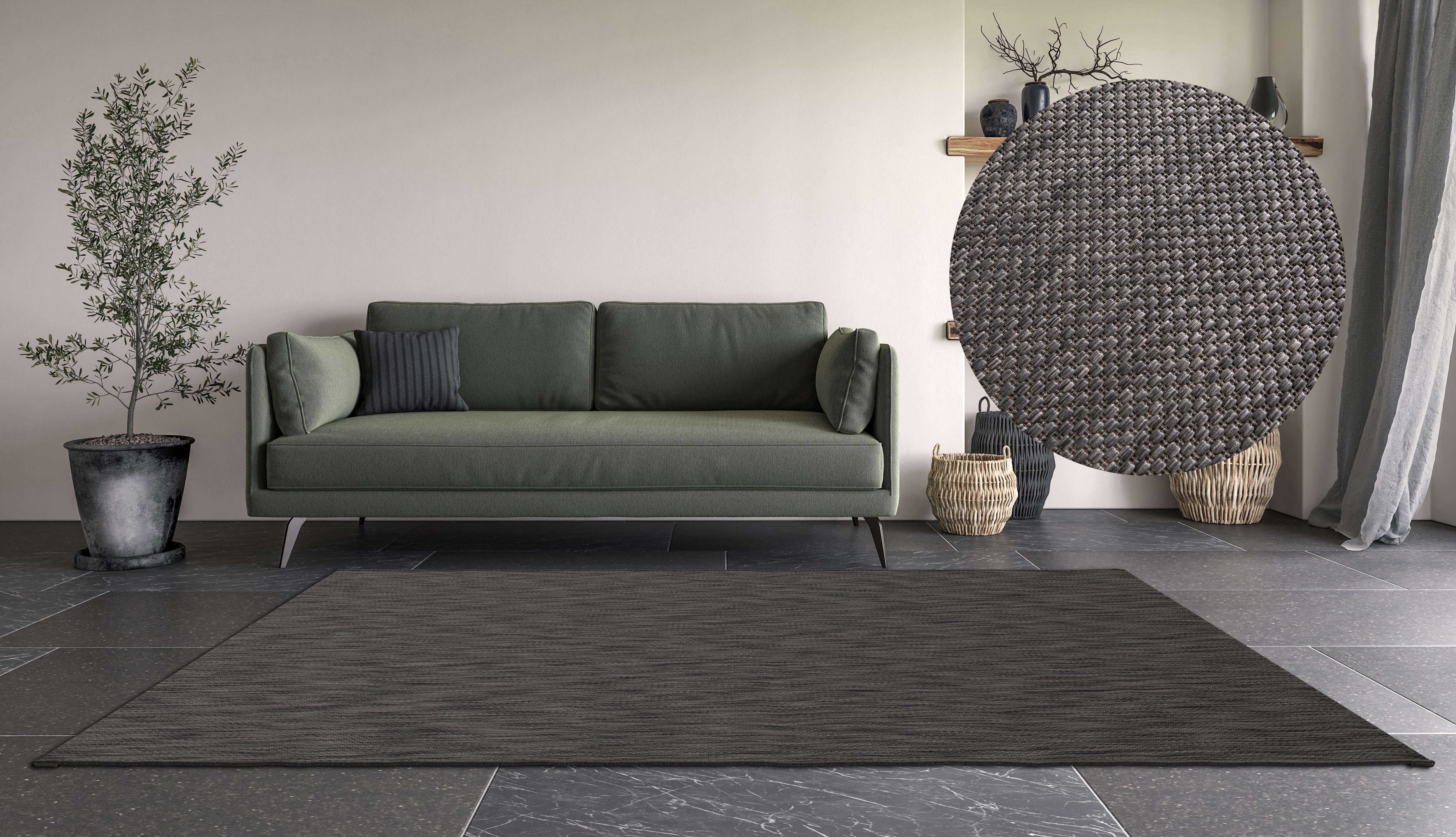 my home Teppich Florida, Made in Belgium, rechteckig, Höhe: 7 mm, Outdoor, günstig online kaufen