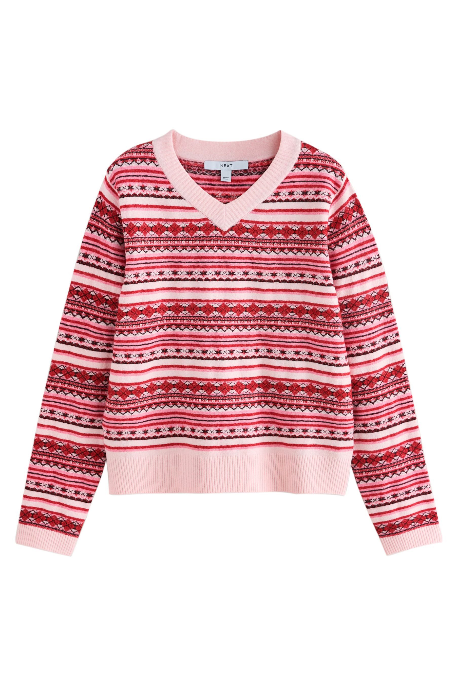Next V-Ausschnitt-Pullover Langärmeliger, weicher Pullover mit V-Ausschnitt (1-tlg)