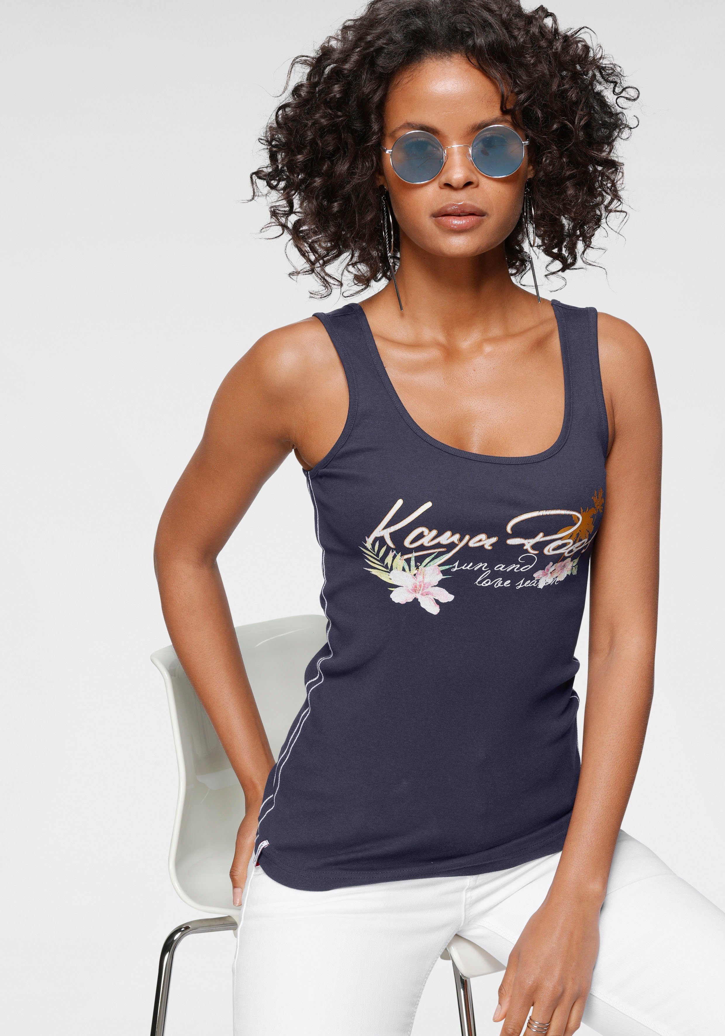 KangaROOS Tanktop mit femininem Frontdruck – Bild 2 von 5