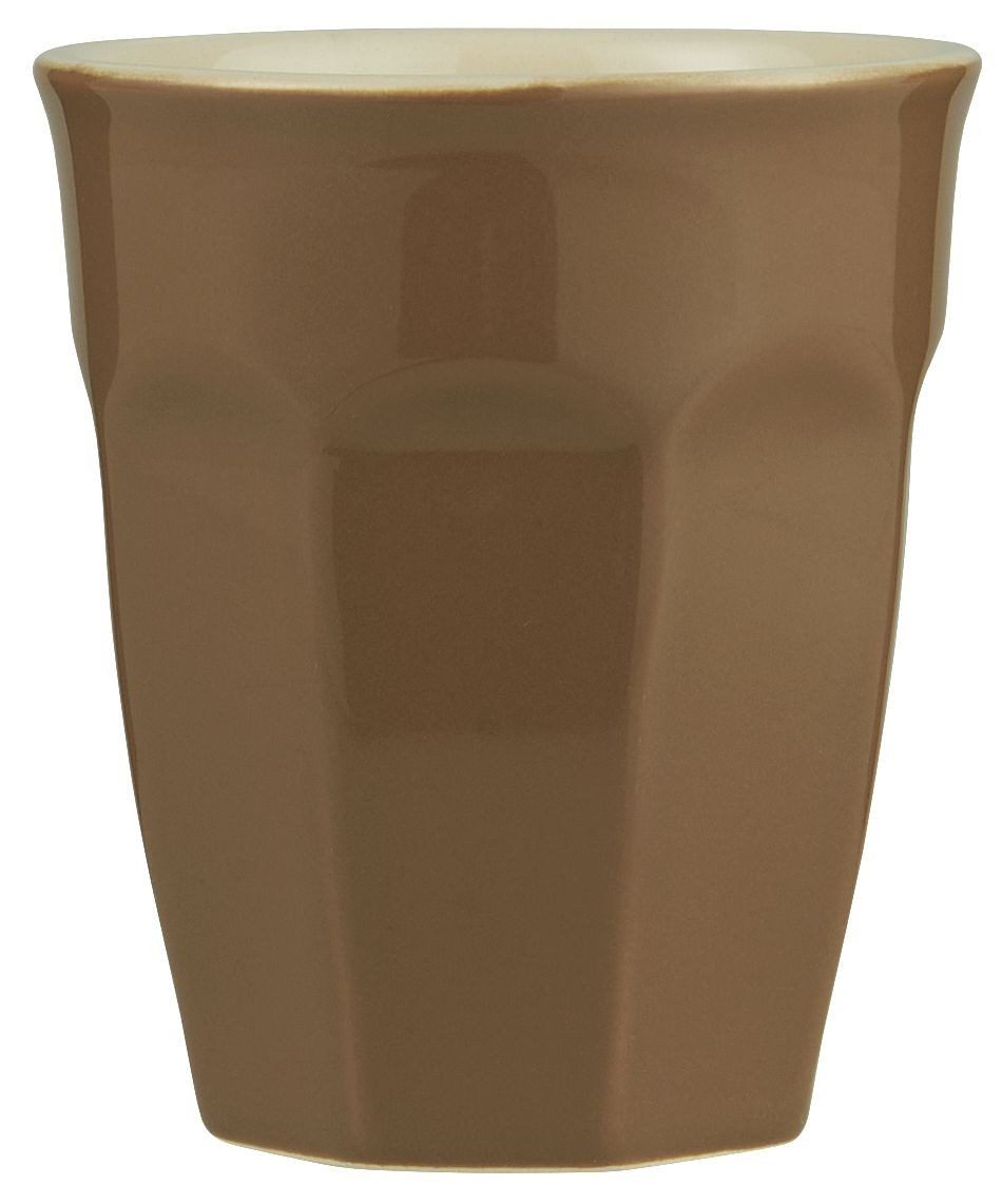 Ib Laursen Tasse Mynte, Steingut, Braun H:9.5cm D:8.5cm Steingut