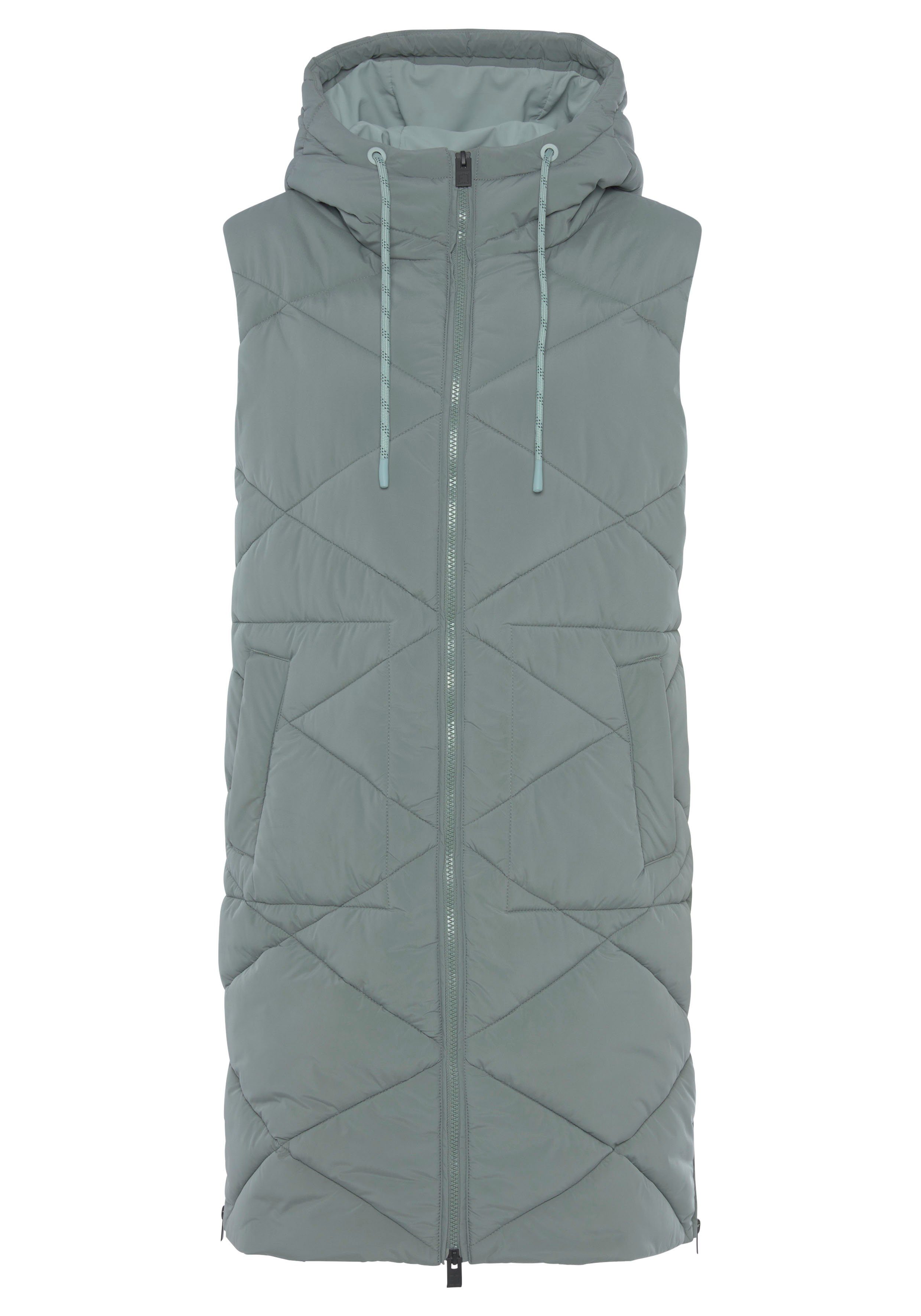 Elbsand Steppweste mit Kapuze. € 179,00