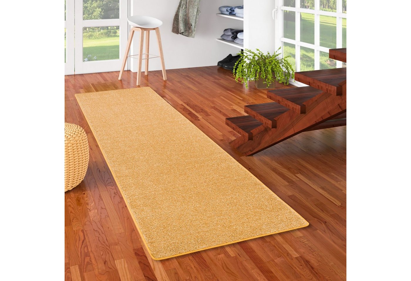 Snapstyle Läufer Hochflor Langflor Teppich Läufer Cottage, Rechteckig, Höhe: 22 mm