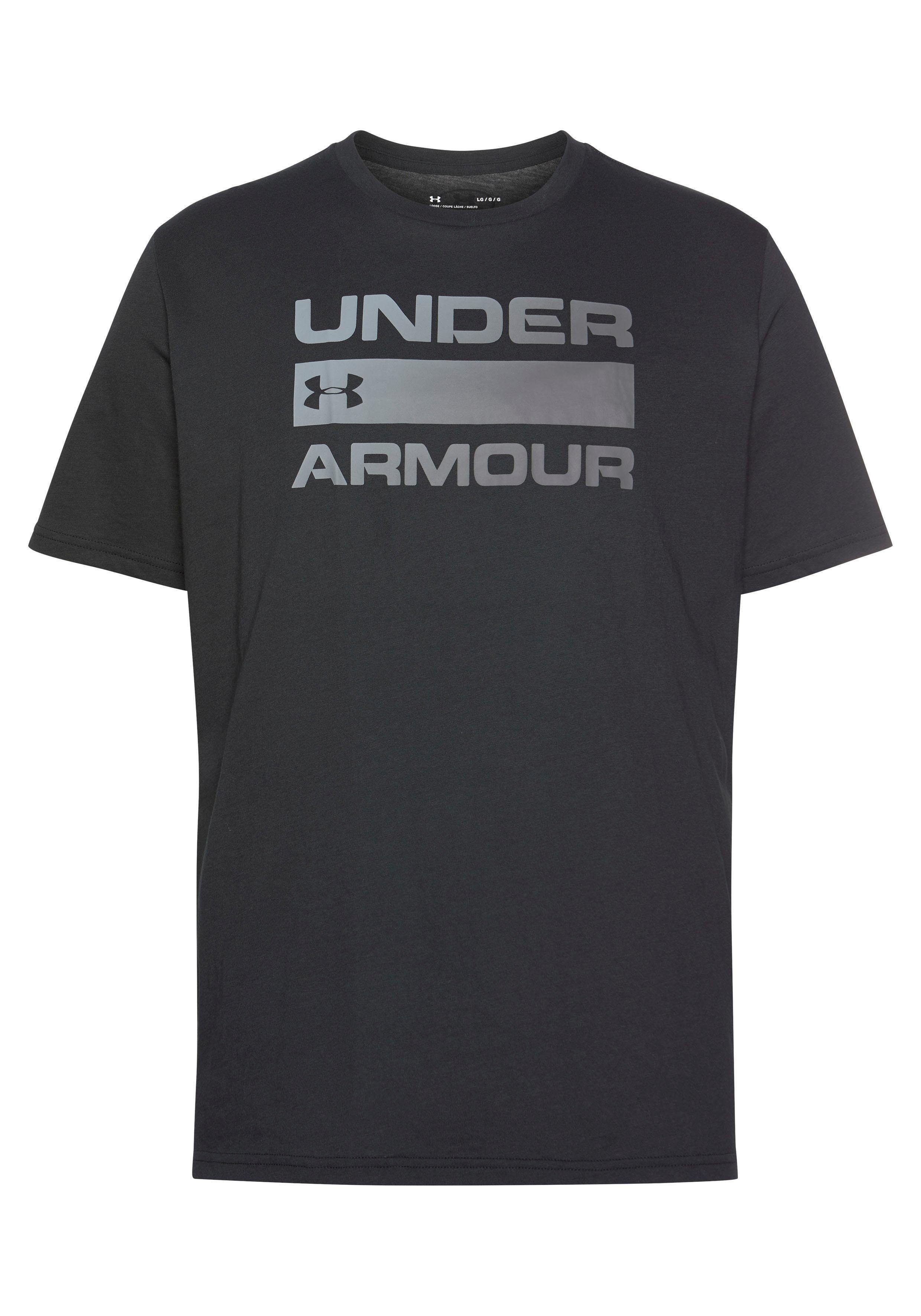 WORDMARK TEAM UA Armour® Under SS T-Shirt ISSUE schwarz