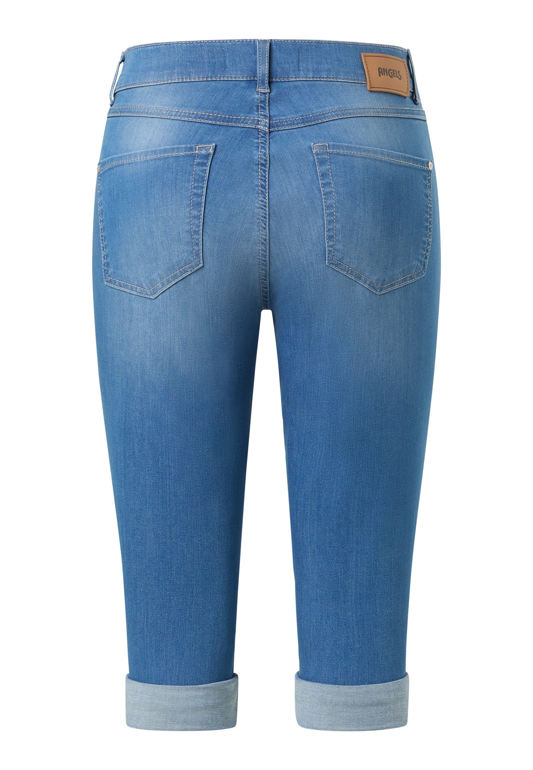 ANGELS Caprihose Angels Caprijeans Turn up (1-tlg)