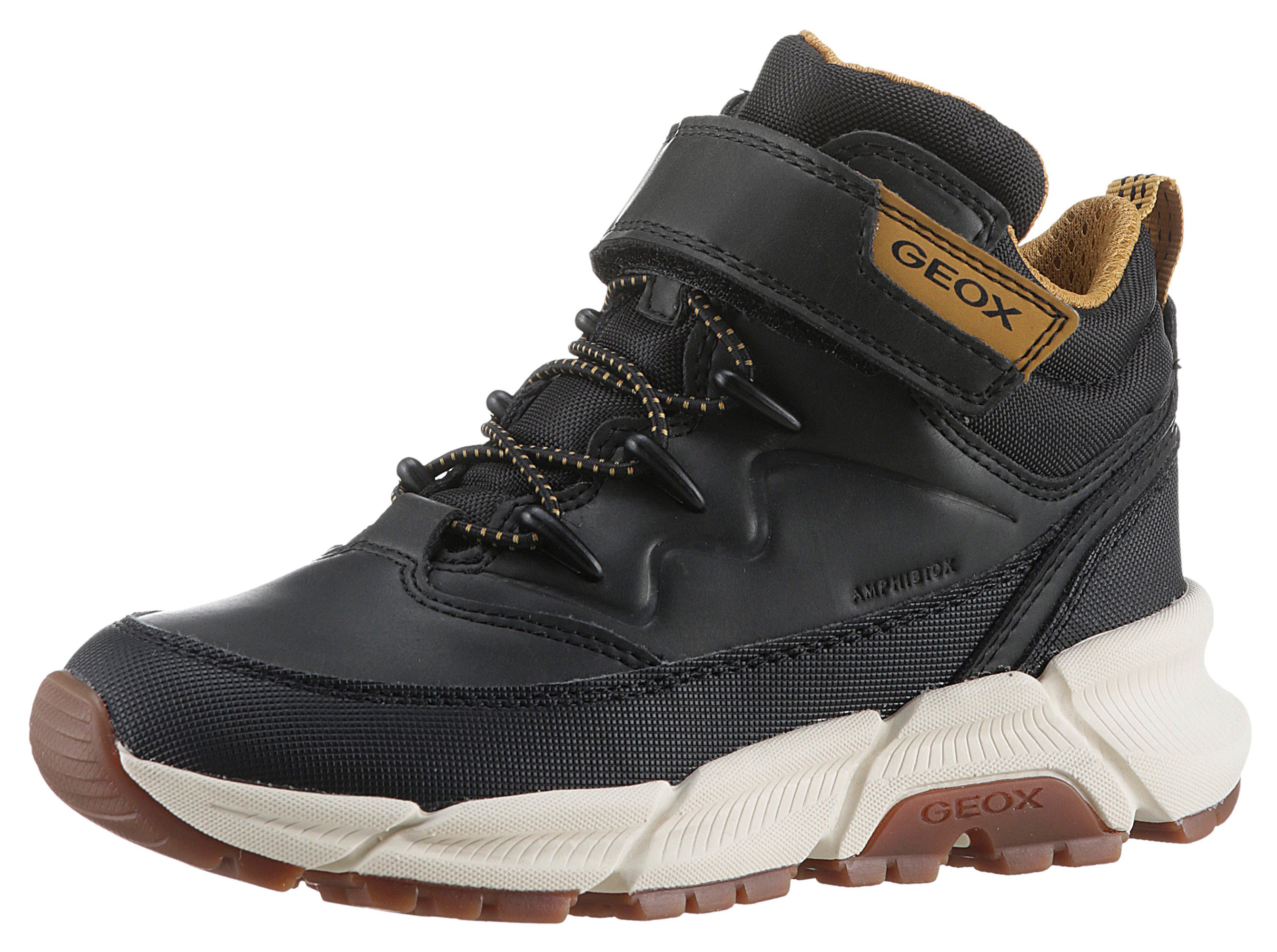Geox J FLEXYPER PLUS BOY ABX Winterboots Sneaker mit Geox Spezial Membrane, Größenschablone zum Download