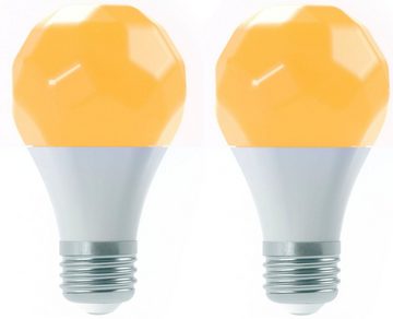 nanoleaf LED-Leuchtmittel Light Bulb E27 2er Pack, E27, 2 St., Farbwechsler