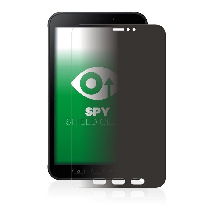 upscreen Blickschutzfolie für Samsung Galaxy Tab Active 2 Displayschutzfolie Blaulichtfilter Privacy Folie Schutzfolie Sichtschutz klar Anti-Spy