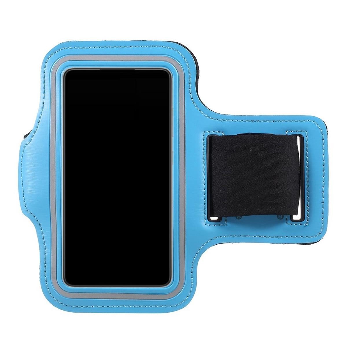 CoverKingz Handyhülle Universal Sport Armband Handy Tasche für Smartphones von 6,6" bis, Schutzhülle Handyhülle Jogging Etui Schlüsselfach Schutztasche