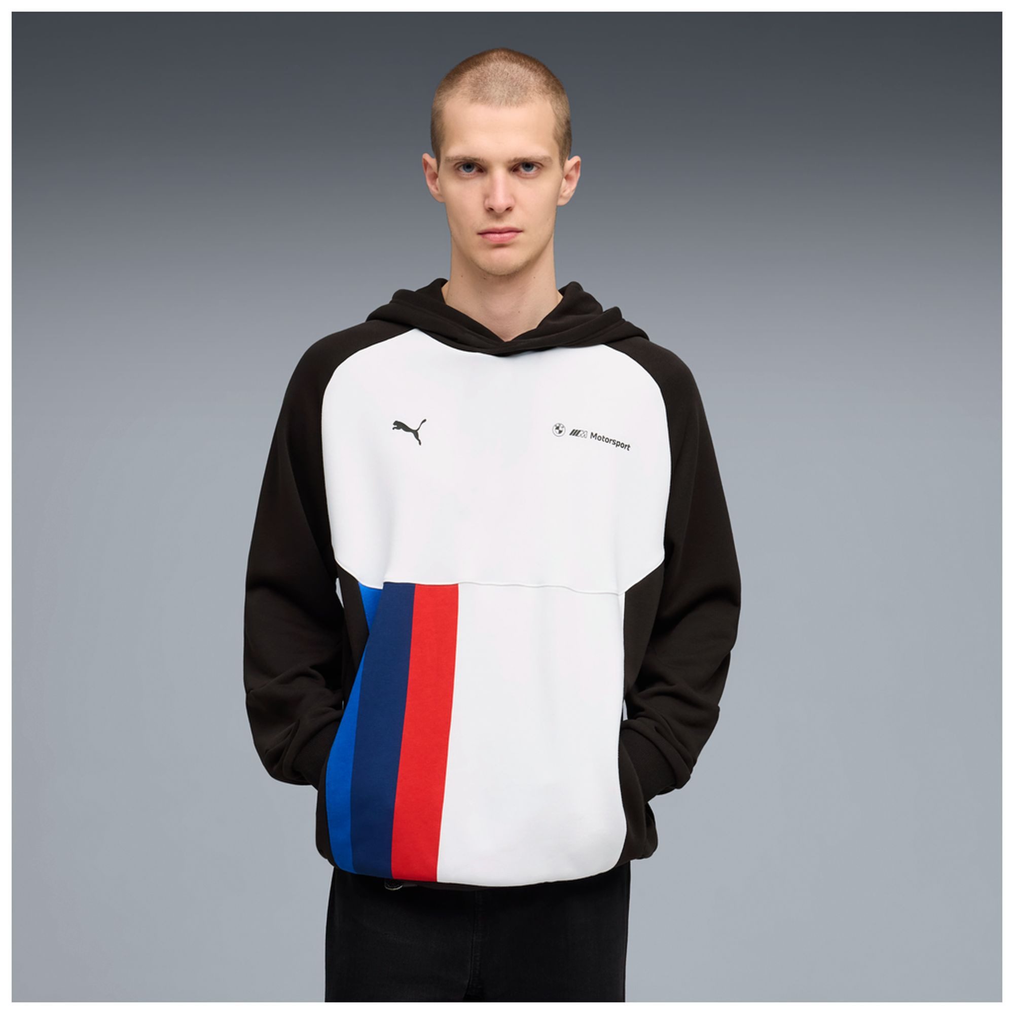 BMW Kapuzenpullover BMW M Motorsport Hoodie "Pumatech-X" Puma - mehrfarbig