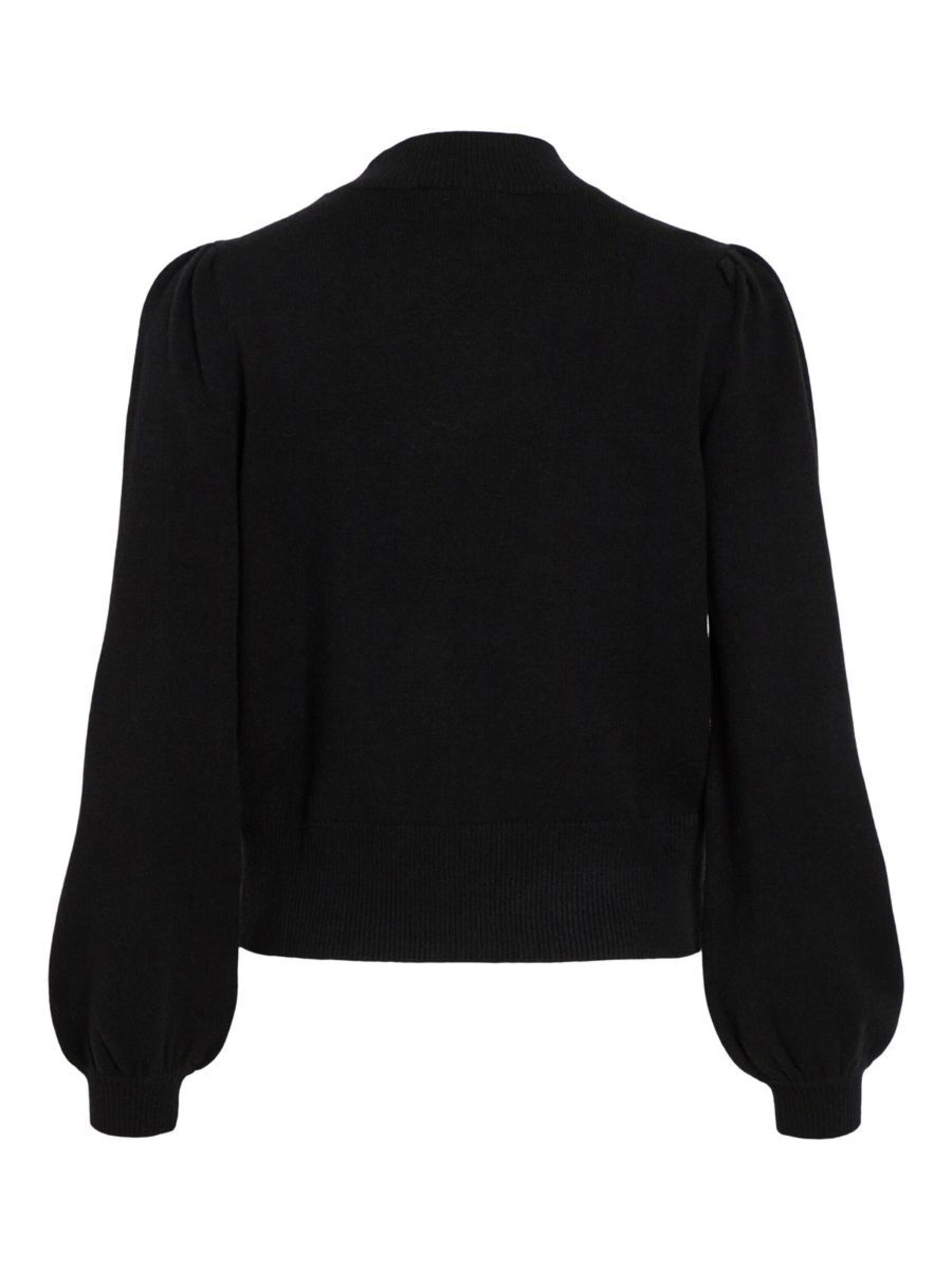 Vila Strickpullover VIRil (1-tlg) Drapiert/gerafft günstig online kaufen