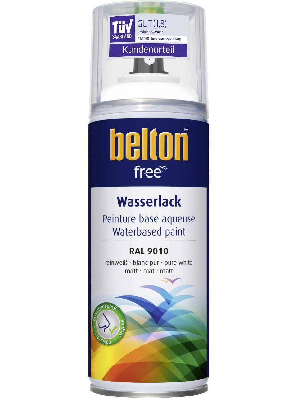 belton Sprühlack Belton free Lackspray Acryl-Wasserlack 400 ml