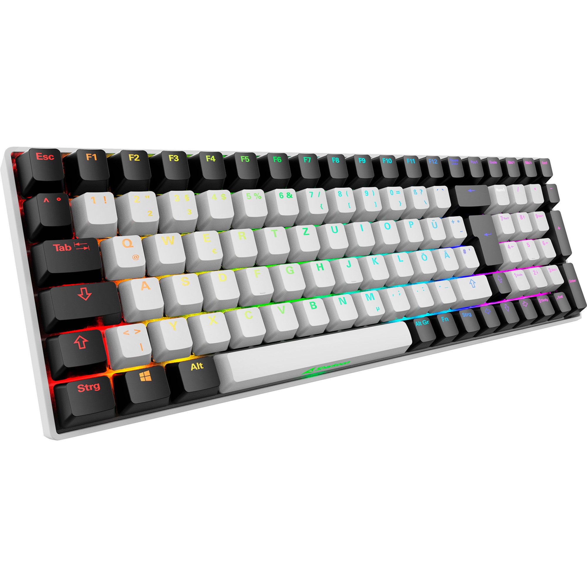 Sharkoon SKILLER SGK50 S2, Gaming-Tastatur Tastatur