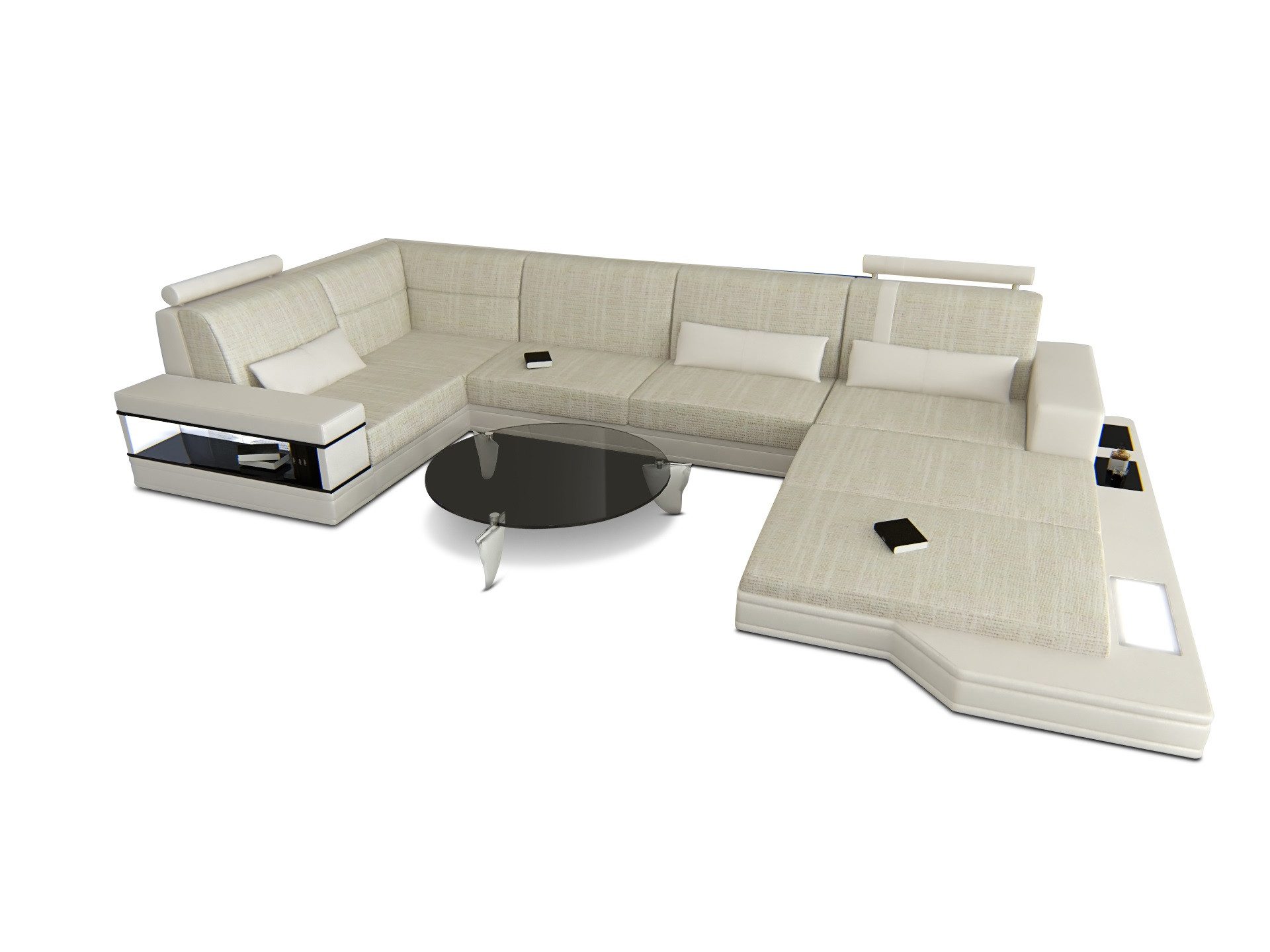 Sofa Dreams Wohnlandschaft Polster Stoffsofa Couch günstig online kaufen