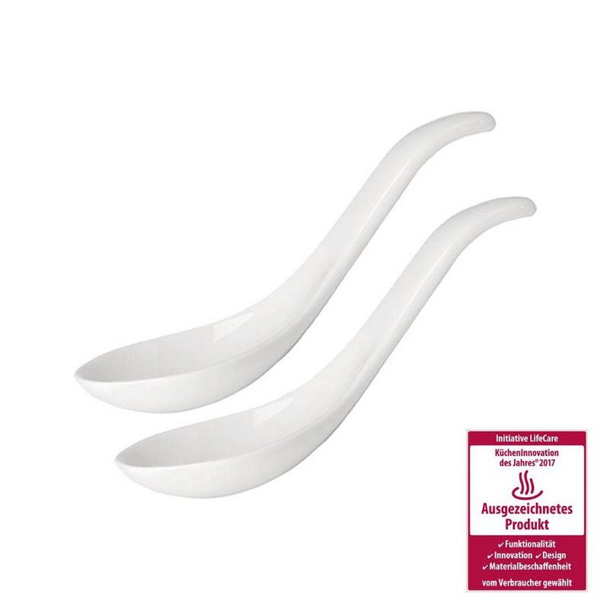 Villeroy & Boch Fingerfood-Löffel Soup Passion, Set 2-tlg.