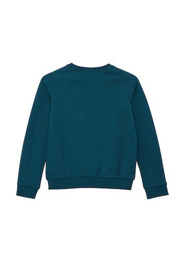 mit Ton-in-Ton-Nähten s.Oliver Sweatshirt Junior