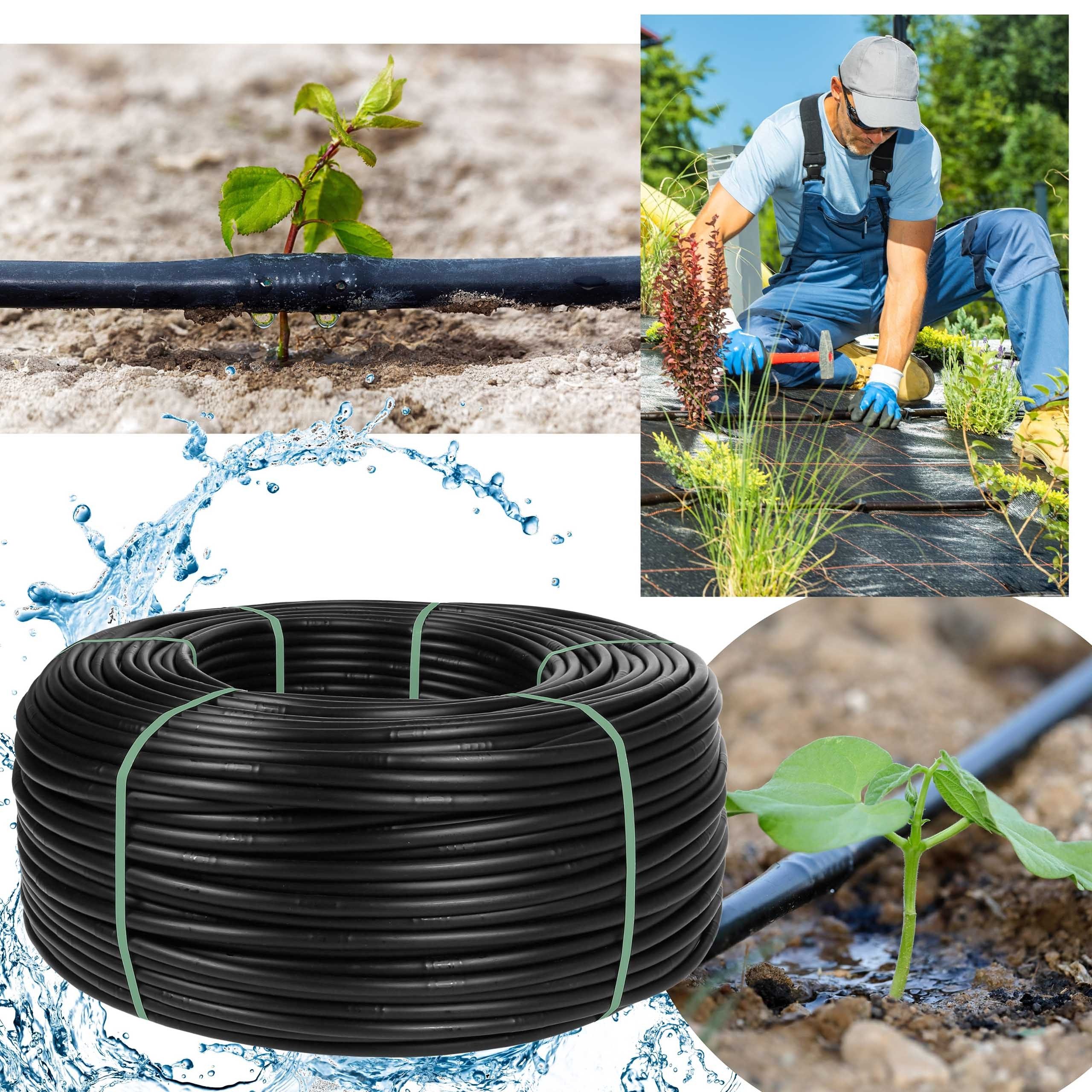 Sarcia.eu Gartenschlauch Bewässerungssystem, Tropfschlauch + Zubehör