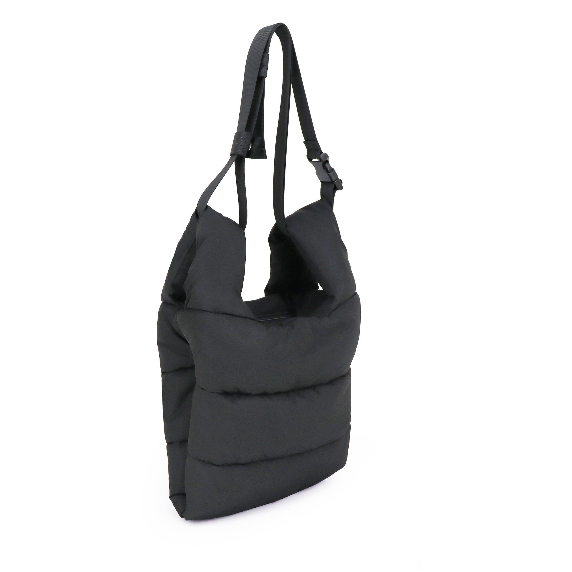 Lara Laurén Handtasche wasserdichter Nylonbeutel, praktische Umhängetasche mit Wattierung