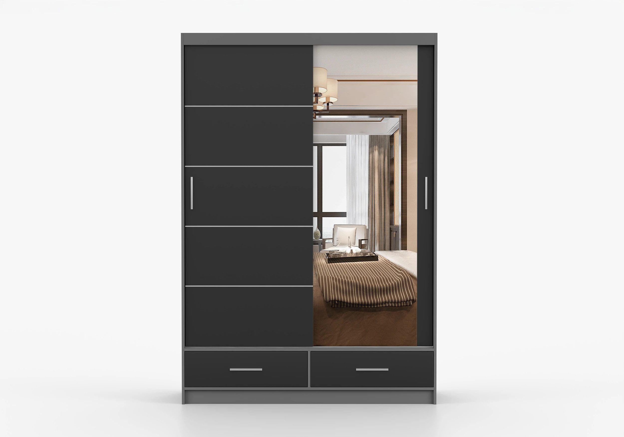 imoebel24 Schwebetürenschrank FLORENCE 150 cm - günstig online kaufen