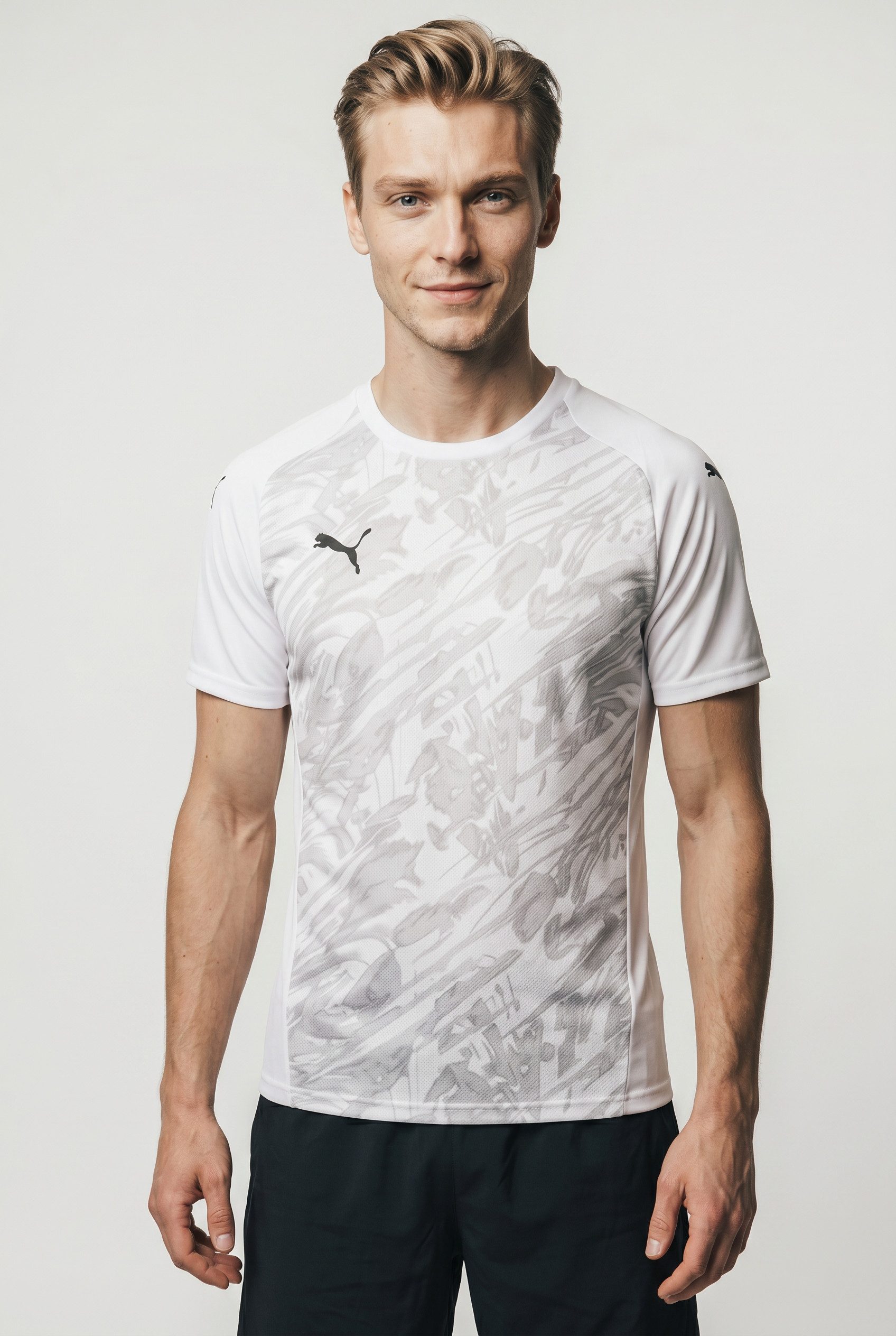 PUMA Fußballtrikot TEAMFINAL GRAPHIC JERSEY mit Print-Applikationen, mit DryCELL-Technologie, atmungsaktiv
