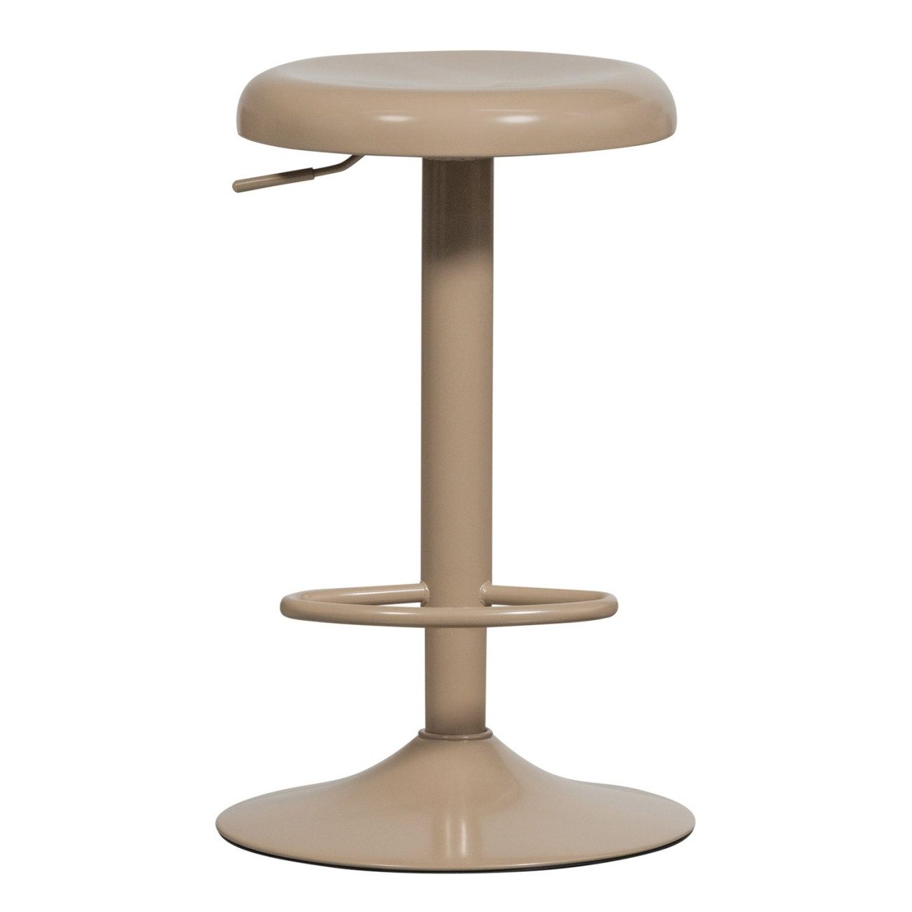 WOOOD Barhocker Isaac aus Metall, Sand günstig online kaufen