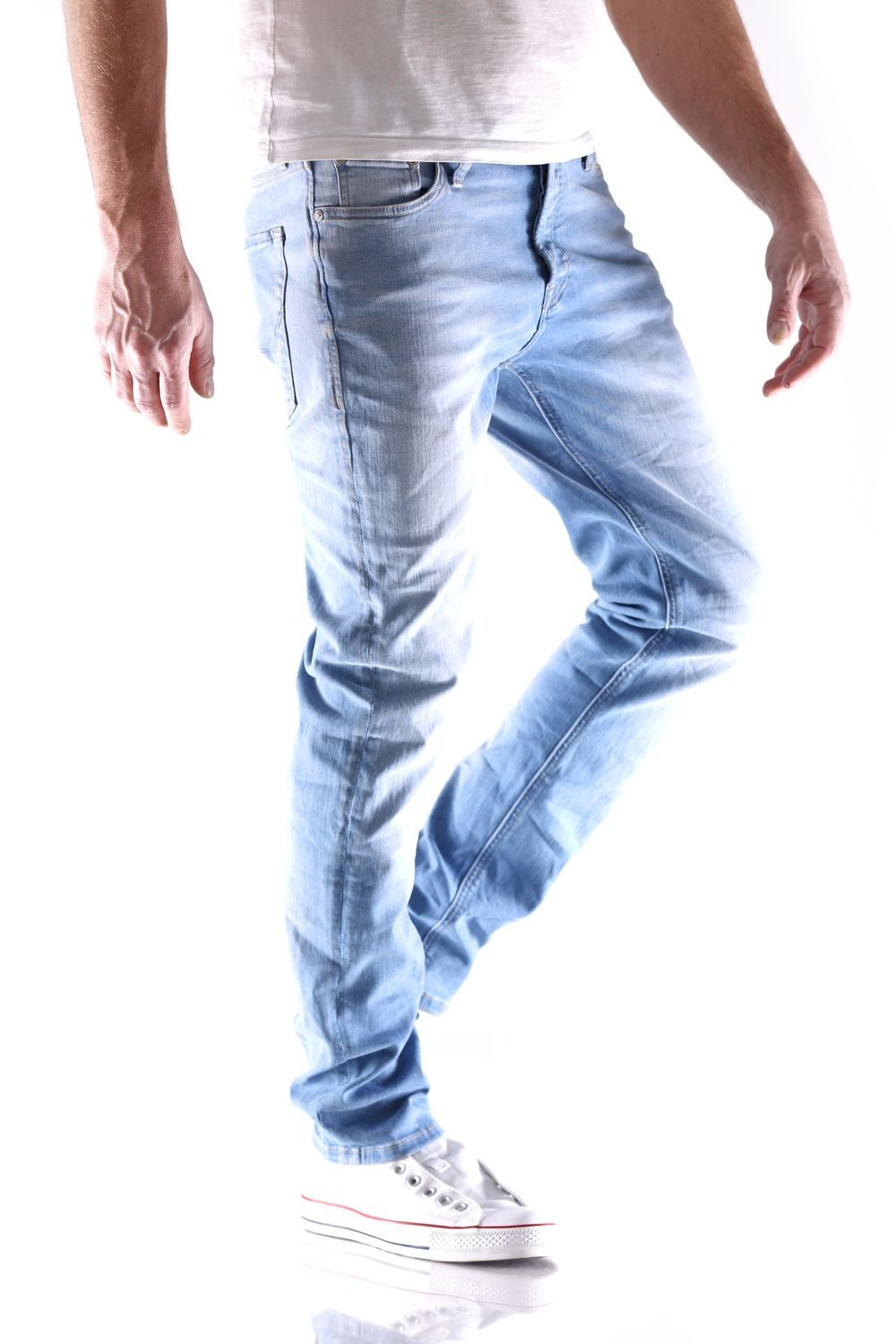 Jack & Jones Slim-fit-Jeans Jack & Jones Tim Original Slim Straight Fit Her günstig online kaufen
