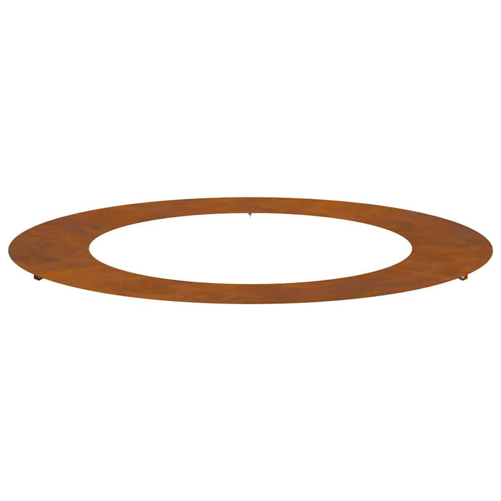 vidaXL Blumentopf Flacher Baumring Braun Ø60 günstig online kaufen
