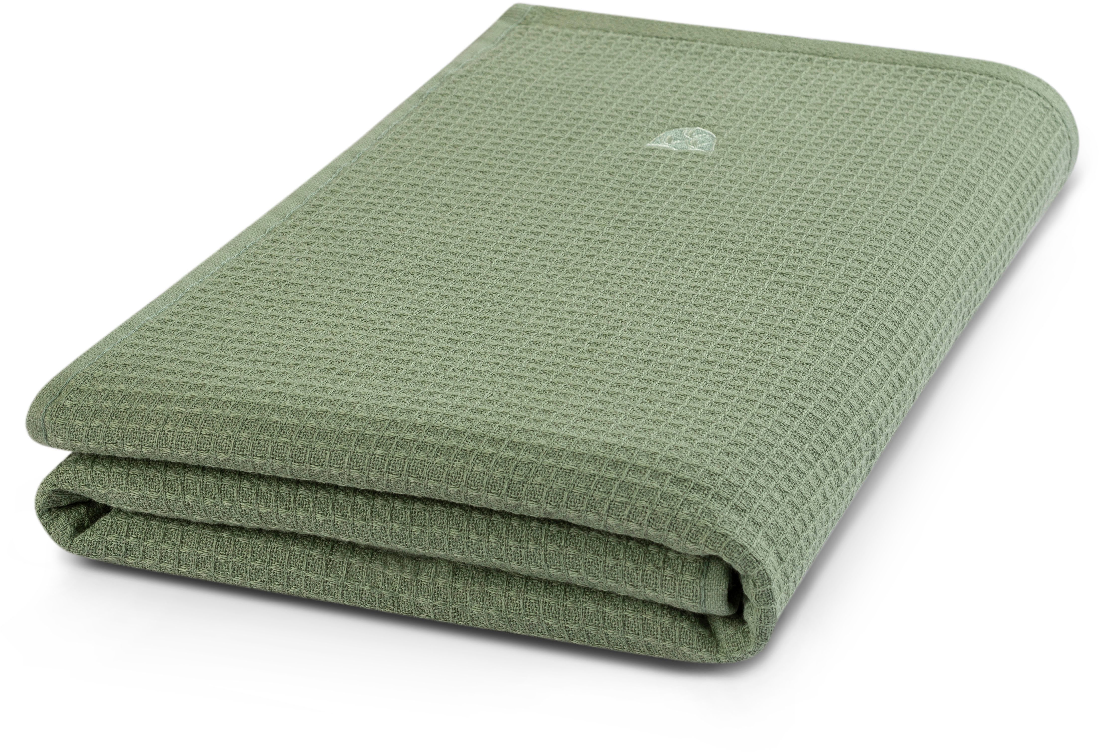 ROSS Duschtuch Waffelpique, Frottier (Packung, 1-St), günstig online kaufen