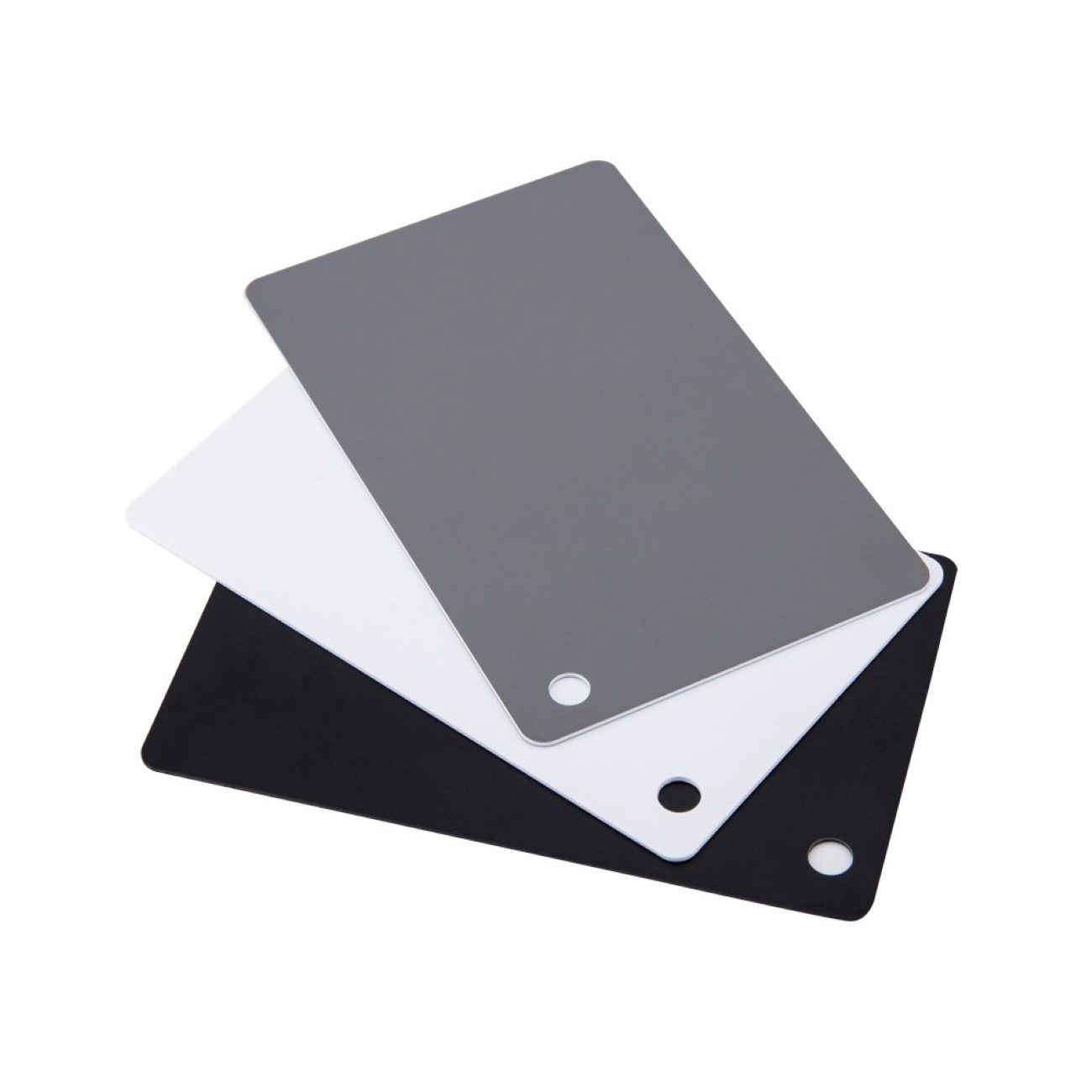 JJC Digitale Graukarte 3-in-1 für Weißabgleich und Präzise Farbkorrektur Foto-Filter-Sets
