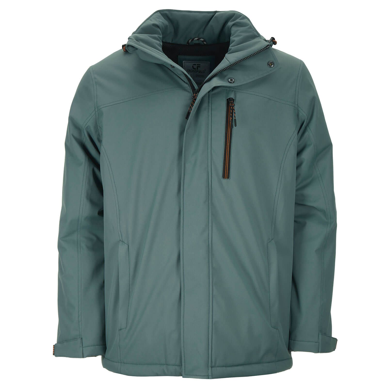 CROSSFIELD Funktionsjacke 67706 Herren Outdoor-Jacke mit Taftfutter & Stehkragen - Wasserdichte Jacke