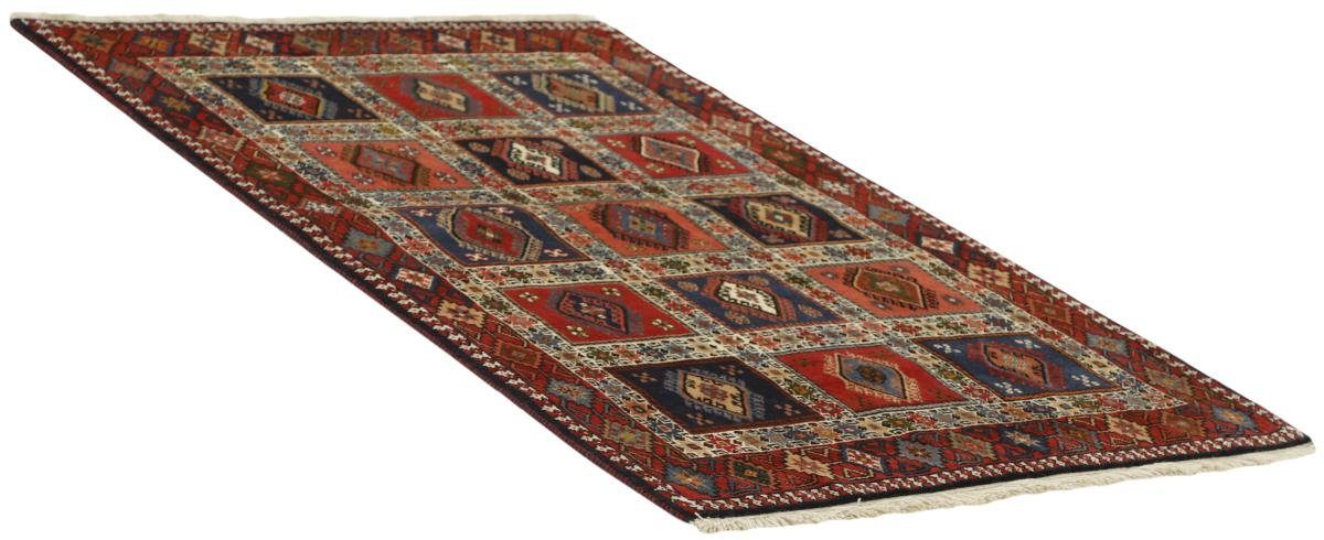 Orientteppich Yalameh 103x152 Handgeknüpfter Orientteppich Trading, mm Perserteppich, Nain 12 / Höhe: rechteckig