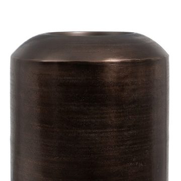 Bigbuy Dekovase Vase 37 x 37 x 99 cm Kupfer Aluminium