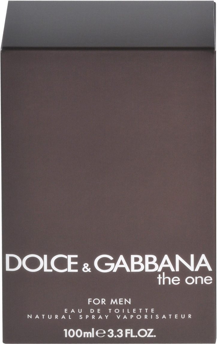 DOLCE & GABBANA Eau de Toilette The One for Men, mit orientalisch-würziger Note